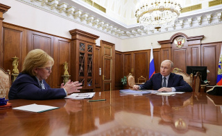 Владимир Путин встретился с руководителем Федерального медико-биологического агентства Вероникой Скворцовой